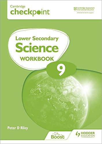 Front Cover Of Hodder Cambridge Checkpoint Lower Sec Science Wb 9