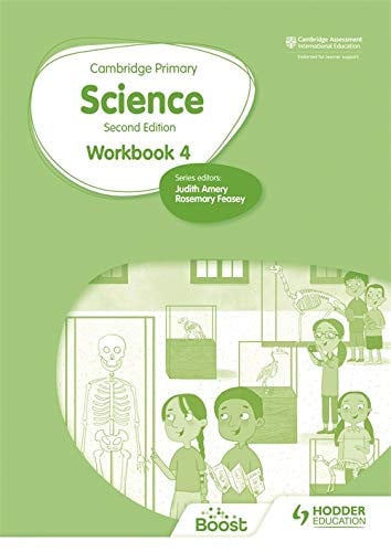 Front Cover Of Cambridge Primary Science Workbook 4