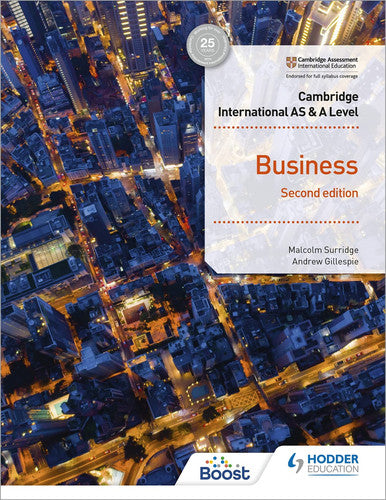 Front Cover Of As And A Level Business 2Nd Edition