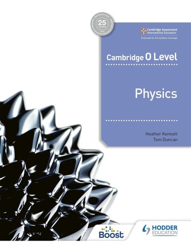 Front Cover Of Cambridge O Level Physics