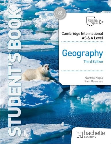 Front Cover Of Hodder Cambridge International AS & A Level Geography (3rd Edition)