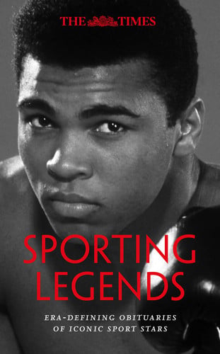 Front Cover Of Times Sporting Legends Hb