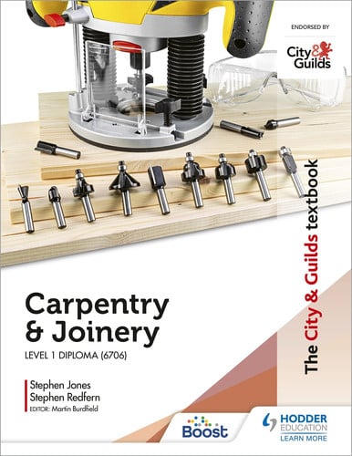 Front Cover Of City & Guilds: Carpentry & Joinery Level 1 Diploma