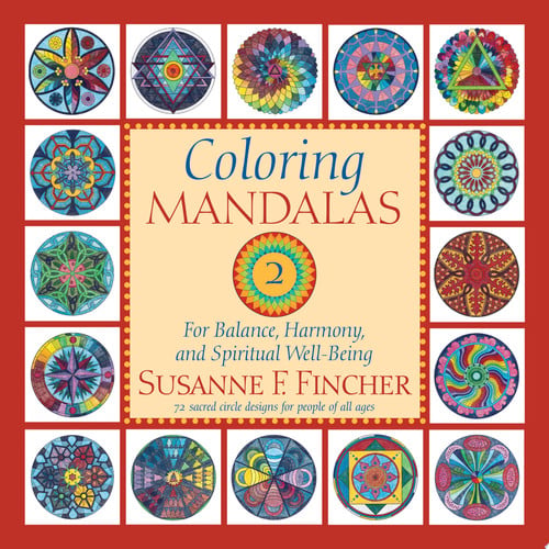 Front Cover Of Coloring Mandalas 2