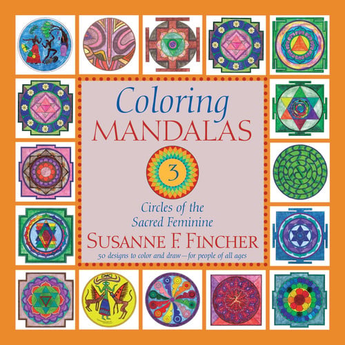 Front Cover Of Coloring Mandalas 3