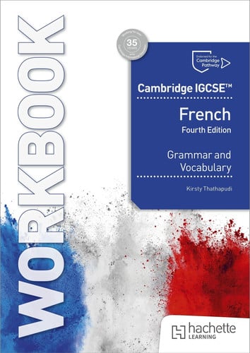 Front Cover Of Cambridge Igcse French Grammar & Vocab Wb