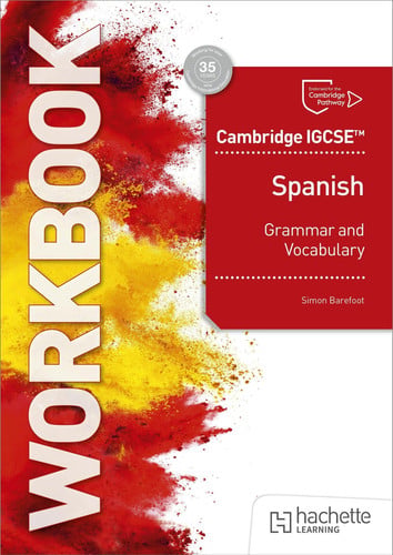 Front Cover Of Cambridge Igcse Spanish Grammar & Vocab Wb