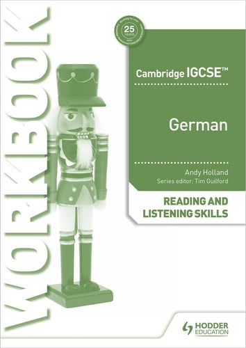 Front Cover Of Cam Igcse German Reading & Listening Skills Wb