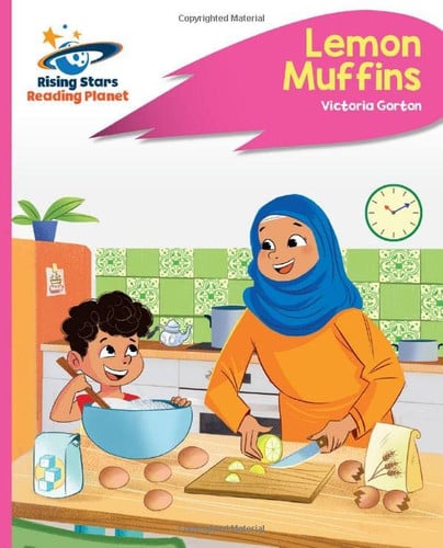 Front Cover Of Rp Rocket Phonics Pink C -Lemon Muffins