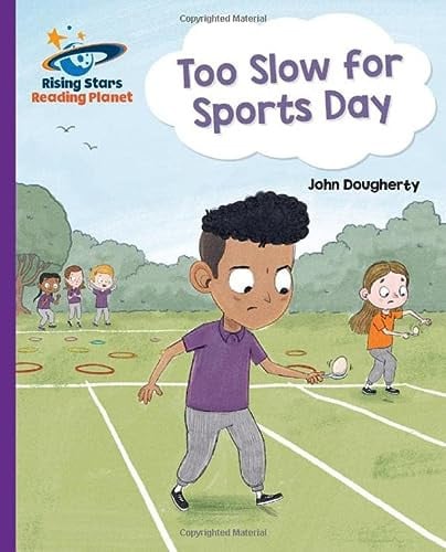 Front Cover Of Rp- Too Slow For Sports Day - Purple: Galaxy