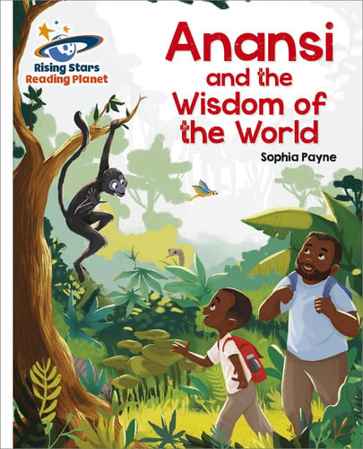 Front Cover Of Rp- Anansi And Wisdom Of The World -White: Galaxy
