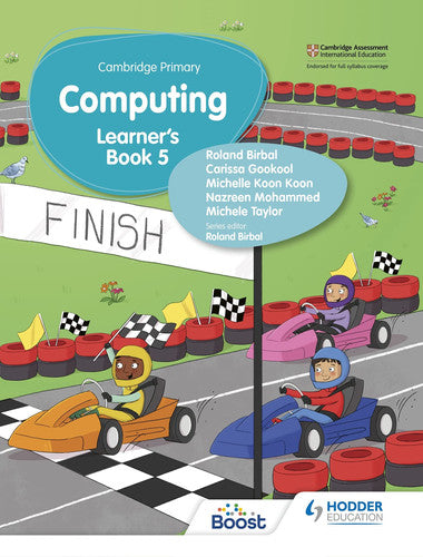 Front Cover Of Cam Prim Computing Learner'S Book Stage 5