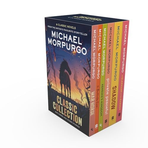 Front Cover Of Ss Michael Morpurgo 6 Bk Boxset Pb