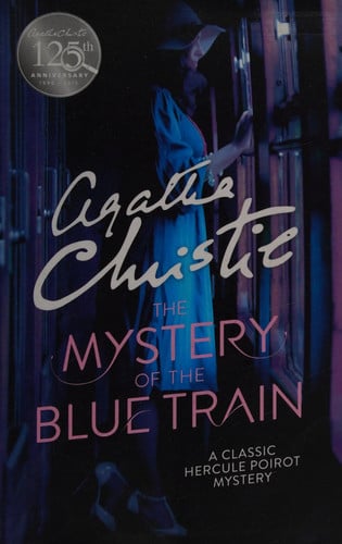 Front Cover Of Poirot Mystery Of The Blue Train Ri