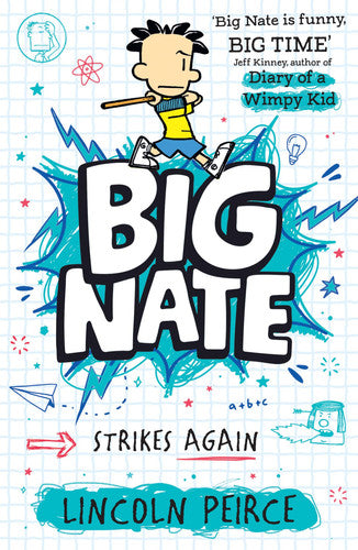 Front Cover Of Big Nate 02 Big Nate Strikes Again Pb