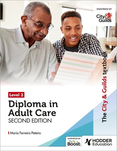 Front Cover Of City & Guilds Lvl 3 Diploma In Adult Care 2N Ed