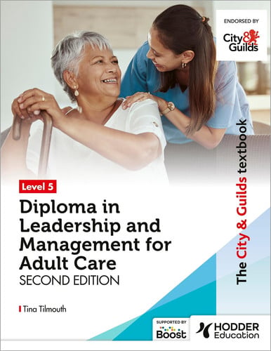 Front Cover Of City & Guilds Lvl 5 Diploma In Leadership & Manage