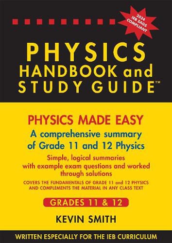 Front Cover Of PHYSICS HANDBOOK & S/GUIDE NE GR 11-12 IEB