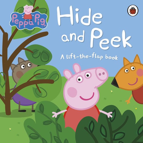 Front Cover Of Peppa Pig: Hide & Seek Lift-The-Flap BB