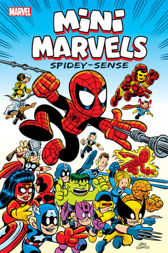 Front Cover Of Mini Marvels: Spidey-Sense