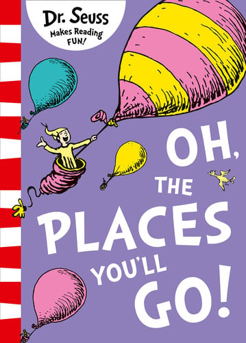 Front Cover Of Oh Places Youll Go Yellow Back Pb