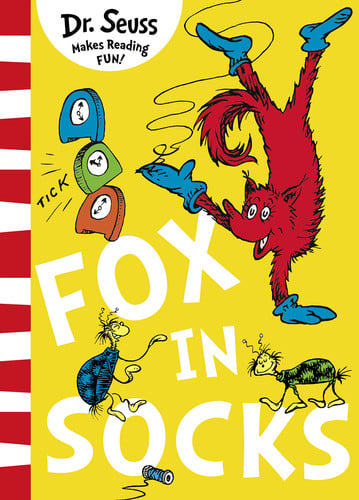 Front Cover Of Fox In Socks Green Back Pb