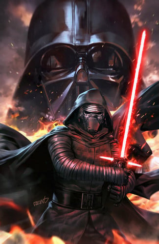 Front Cover Of Star Wars: Legacy Of Vader Vol. 1 - Reign of Kylo Ren