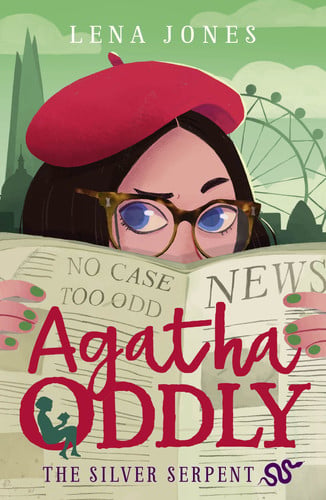 Front Cover Of Agatha Oddly 3 Silver Serpent Pb