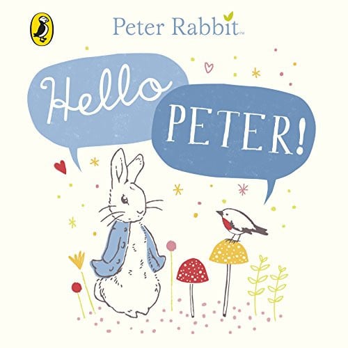 Front Cover Of Peter Rabbit: Hello Peter BB