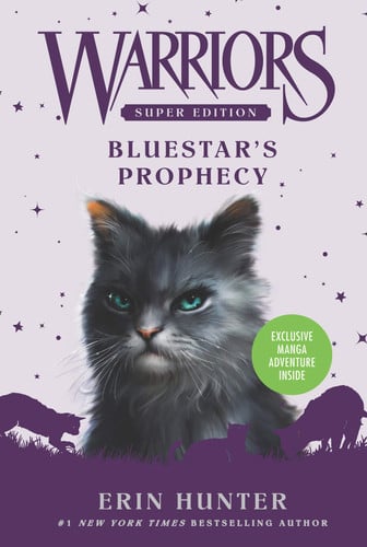 Front Cover Of Warriors Super Ed Bluestars Prophecy Pb