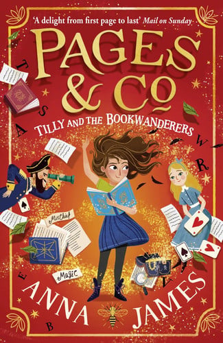 Front Cover Of Pages & Co 01 Tilly & Bookwanderers Pb