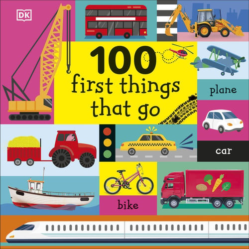 Front Cover Of 100 First Things That Go BB