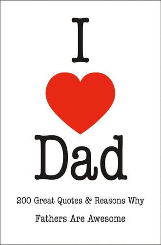 Front Cover Of I Love Dad