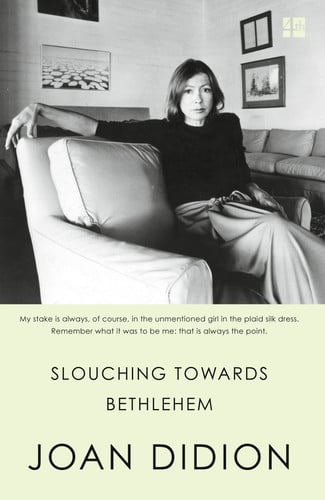 Front Cover Of Slouching Towards Bethlehem Pb