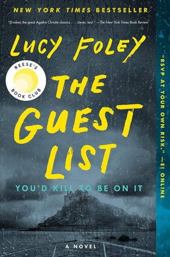 Front Cover Of Guest List Pb