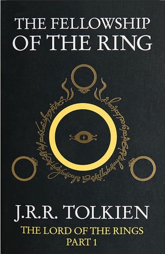 Front Cover Of Fellowship Of The Ring Lotr Bk 1 Pb