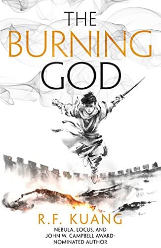 Front Cover Of Burning God Pb