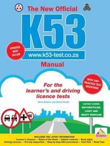 Front Cover Of Pass: New Official K53 Manual