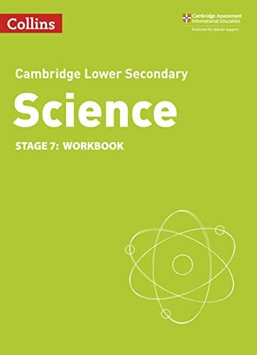 Front Cover Of Collins Cambridge Lower Secondary Science Stage 7 Workbook (2nd Edition)