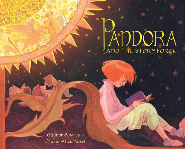 Front Cover Of Pandora & The Story Forge Pb
