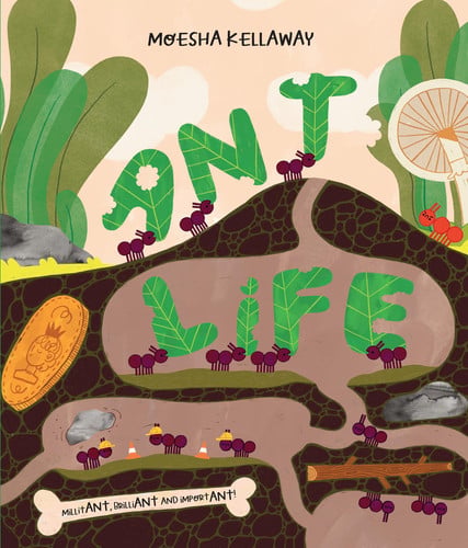 Front Cover Of Misunderstood Minibeasts 02 Ant Life Pb