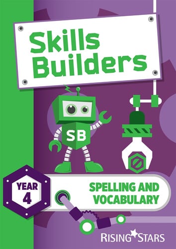 Front Cover Of Sb Spelling & Vocabulary Y4 Pb