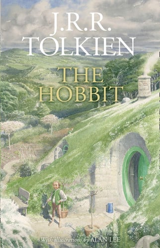 Front Cover Of Hobbit Illustrated Ed Hb