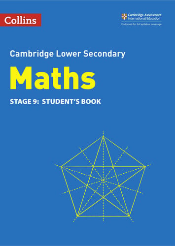 Front Cover Of Collins Cambridge Lower Secondary Maths Stage 9 Student's Book (2nd Edition)