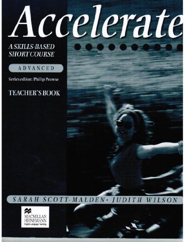Front Cover Of Accelerate Advanced Tb