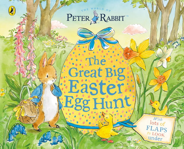 Front Cover Of Peter Rabbit: Great Big Easter Egg Hunt