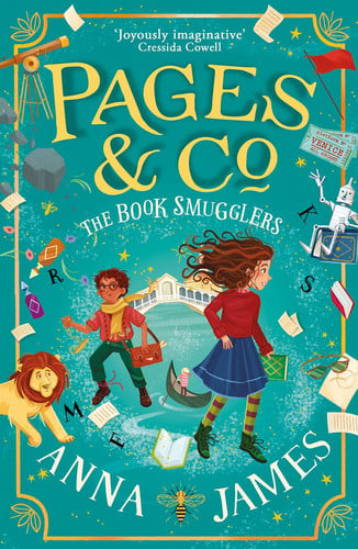 Front Cover Of Pages & Co 04 Book Smugglers Pb