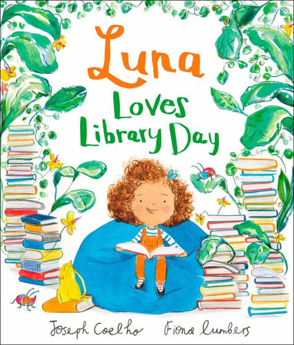Front Cover Of Luna Loves Library Day Pb