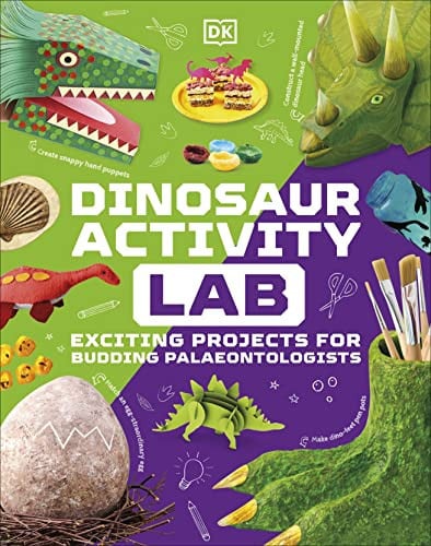 Front Cover Of Dinosaur Activity Lab
