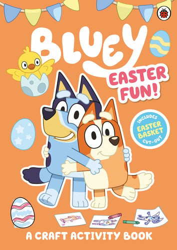 Front Cover Of Bluey: Easter Fun Activity